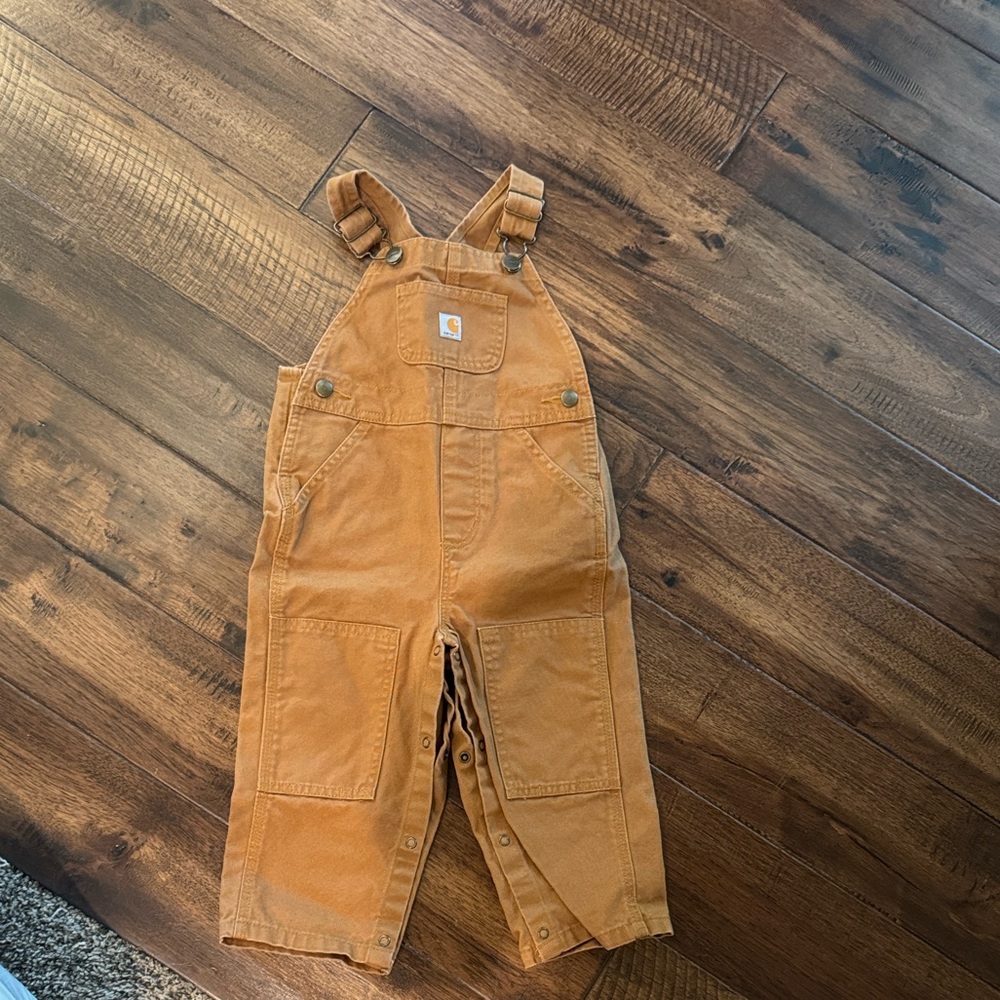 Carhartt Kids Brown Overalls